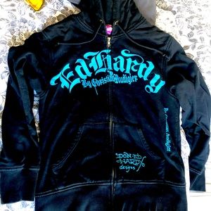 Ed Hardy by Christian Audigier Hoodie Size M